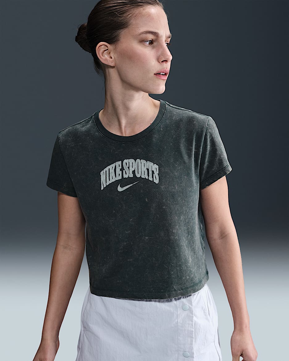 ★ Nike★ Sportswear Short Sleeve T-Shirt W Armor Navy IB73 Nike Sportswear Women's Short-Sleeve T-Shirt. Nike ID
